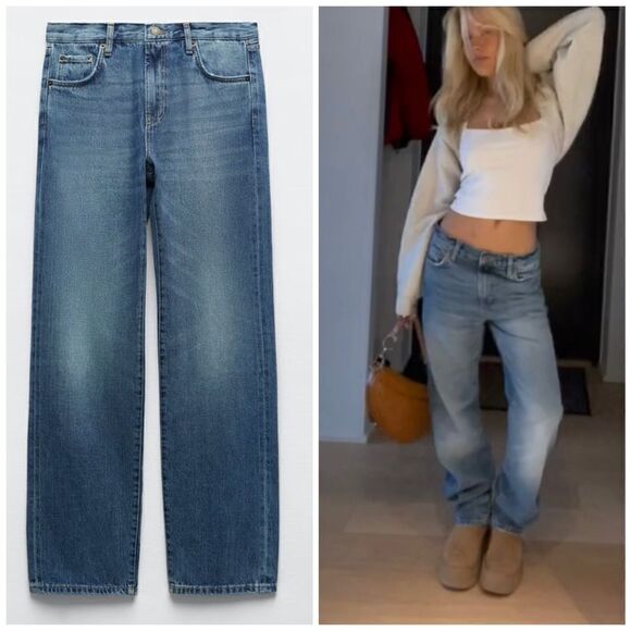 Zara Denim - ZARA ZW THE SELVEDGE JEANS
FADED BLUE